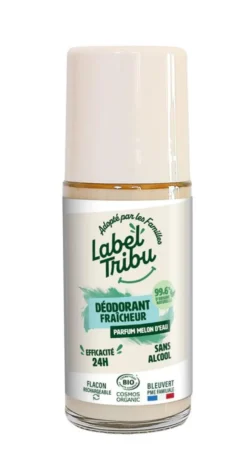 Outlet LABEL TRIBU Déodorant fraicheur bio roll on rechargeable - 50 ml