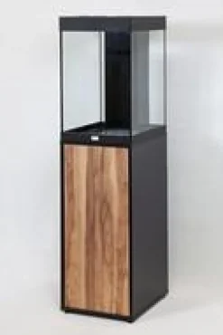 Discount AQUATLANTIS Ensemble aquarium équipé + meuble Tower 96 noir industriel