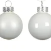 Sale KAEMINGK Ensemble de 16 boules en verre émaillé et mat blanc d’hiver - Ø 3,5 cm