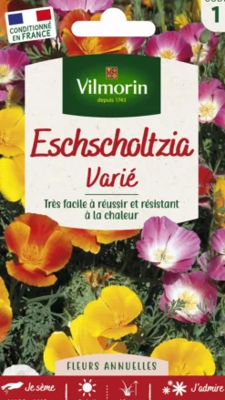 New VILMORIN Eschscholtzia Varié - graines à semer