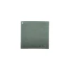 Outlet WINKLER Essuie mains coloris vert de gris en coton Œillet Curl – 50 x 50 cm