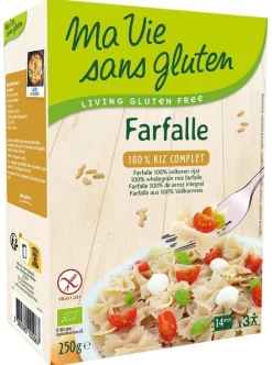 New MA VIE SANS GLUTEN Farfalles riz complet bio - 250 g