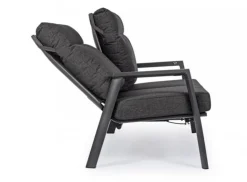 Clearance Fauteuil inclinable KLEDI - Anthracite - BIZZOTTO