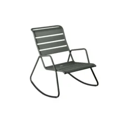 FERMOB Fauteuil rocking chair coloris bleu romarin Monceau - 72 cm