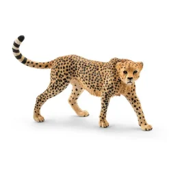 Clearance SCHLEICH Figurine Guépard femelle Série Animaux sauvages 3,7x3,9x6,1 cm