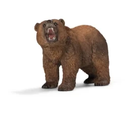 Hot SCHLEICH Figurine Ours Grizzly Série Animaux sauvages 5x4,5x10 cm