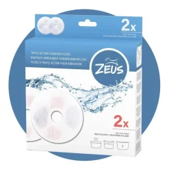 Outlet ZEUS Filtres triple action fontaine à eau pour chien - x 2