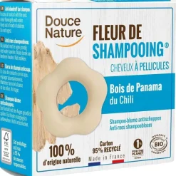 Online DOUCE NATURE Fleur shampooing solide anti pelliculaire 85g bio