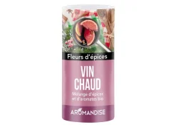 Outlet AROMANDISE Fleurs d’épices Vin chaud bio boîte métal 50g