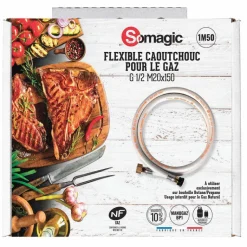 New SOMAGIC Flexible à embouts à visser pour le gaz butane et propane - 1,5 m