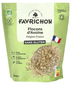 Hot FAVRICHON Flocons d'avoine sans gluten bio - 500 g