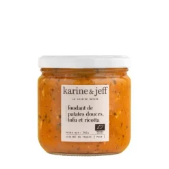 Best KARINE & JEFF Fondant bio de patates douces, tofu et ricotta bio Le bonheur est dans le pot - 360 g
