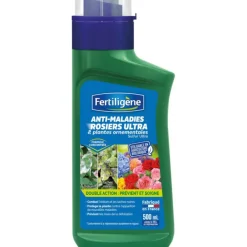 New FERTILIGÈNE Fongicide sulfultra anti-maladies rosiers ultra Fertiligène - 500 ml