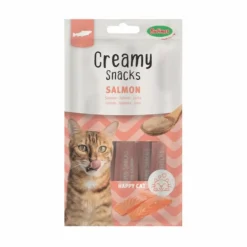 Discount BUBIMEX Friandise en crème pour chat au saumon Creamy x 4 - 60 g