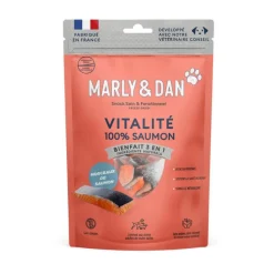 Clearance MARLY & DAN Friandises pour chien 100 % saumon Vitalité - 50g