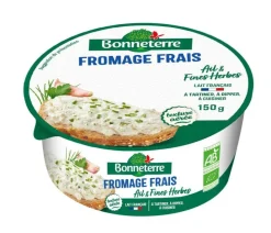 New BONNETERRE Fromage frais aux fines herbes bio - 150 g