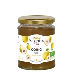 New SAVEURS ATTITUDES Gelée de Coing bio - 320 g