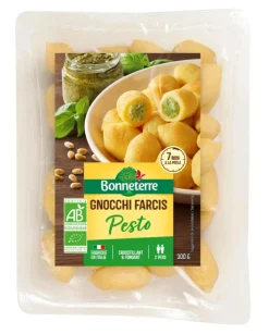 New BONNETERRE Gnocchi au pesto bio – 300 g