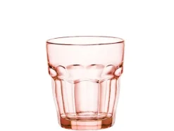 Online Gobelet en verre transparent pêche 25 cl Rock bar - Ø 8,4 x H 9,2 cm