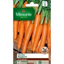 Discount VILMORIN Graines de carotte presto HF1 - graines à semer