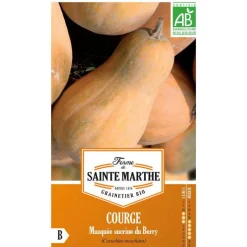 FERME DE SAINTE MARTHE Graines de courge musquée sucrine du Berry bio - graines à semer