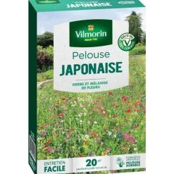 Outlet VILMORIN Graines de gazon à semer pelouse japonaise - 500 g