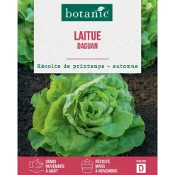 New BOTANIC® Graines de laitue d'Aguan - graines à semer