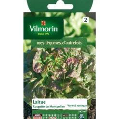 New VILMORIN Graines de laitue rougette de Montpellier - graines à semer