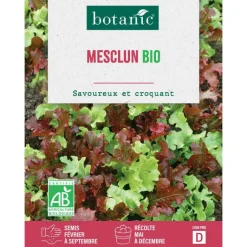 Hot BOTANIC® Graines de mesclun bio - graines à semer