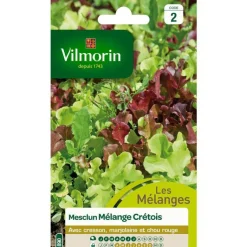 Hot VILMORIN Graines de mesclun mélange crétois - graines à semer