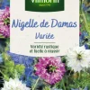 VILMORIN Graines de Nigelle de Damas variée - graines à semer