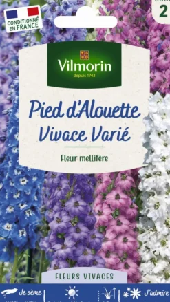 Best VILMORIN Graines de Pied d’Alouette vivace varié - graines à semer