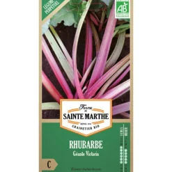 Best FERME DE SAINTE MARTHE Graines de Rhubarbe Victoria bio - 100 graines à semer