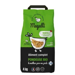Clearance MAGALLI Granulés bio pour poule pondeuse Distrigalli - 4 kg