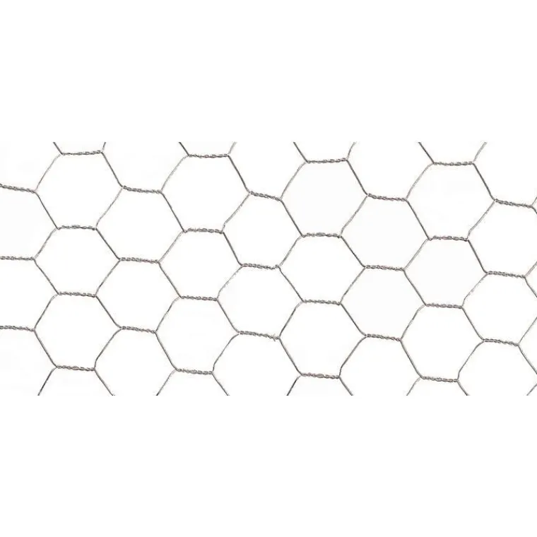 New NORTENE Grillage Galvanex maille hexagonale 1,9 cm Métal galvanisé Gris L5 m x H100 cm
