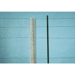 New NORTENE Grillage Galvanex maille hexagonale 1,9 cm Métal galvanisé Gris L5 m x H100 cm