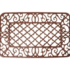 Clearance ESSCHERT DESIGN Grille paillasson fonte rectangulaire 66,8x41 cm