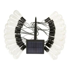 Outlet SMART GARDEN Guirlande DécoBulb 40 LED coloris transparent effet blanc chaud en plastique Smartgarden - 18 m