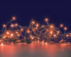 Discount BLACHÈRE ILLUMINATION Guirlande lumineuse animée à 192 LED cuivre sur câble vert Flicker Light® - 16 m