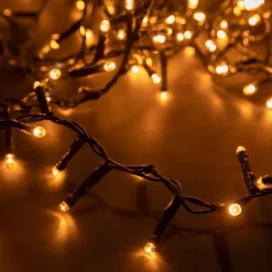 Online Guirlande lumineuse LED à lumière animée blanc chaud sur secteur - 40 m