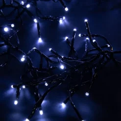 Best KAEMINGK Guirlande lumineuse LED à lumière animée blanc froid sur secteur - 13,5 m