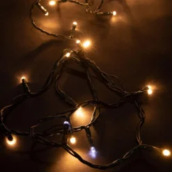 Outlet BLACHÈRE ILLUMINATION Guirlande lumineuse LED à lumière fixe blanc chaud sur secteur 24 flash - 8 m