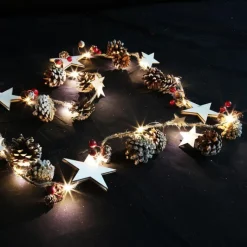 Outlet FESTILIGHT Guirlande lumineuse LED à lumière fixe blanc chaud - 2 m