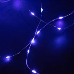 Hot BLACHÈRE ILLUMINATION Guirlande lumineuse micro LED à lumière animée bleu sur secteur - 7,5 m