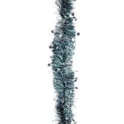 Clearance WEISTE Guirlande scintillante en plastique avec étoiles bleue - L 200 x l 11 cm