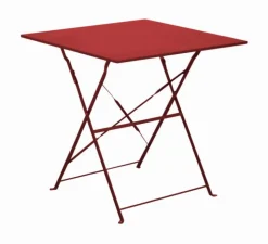 Guéridon carré en acier PROLOISIRS Cuba - 70x70 cm