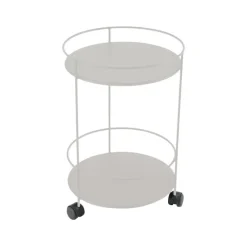 Online FERMOB Guéridon Guinguette coloris gris en acier - Ø 40 x 61 cm