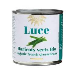 New LUCE Haricots verts extra fins bio - 400 g