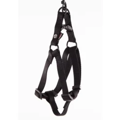 MARTIN SELLIER Harnais baudrier réglable noir pour chien - 1,6x35/50 cm