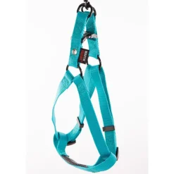 Sale MARTIN SELLIER Harnais baudrier réglable turquoise pour chien - 2,5x70/90 cm